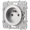 Image de Prise de courant 2 Pôles + Terre Schneider Electric Odace Aluminium