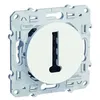 Image de Prise téléphone en T 8 contacts à vis - blanc - Odace - Schneider