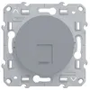 Image de Prise rj45 Odace, aluminium