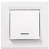 Image de Schneider Electric - Interrupteur va et vient + voyant lumineux Asfora - Schneider
