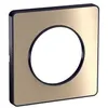 Image de Plaque Odace Touch - Bronze brossé avec liseré anthracite - Unique