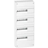 Image de Coffret en saillie RESI9 blanc 4 rangées de 13 modules 90 A SCHNEIDER ELECTRIC R9H13404