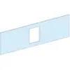 Image de Schneider PrismaSeT-P, face avant, ComPacT INS-INV250,montage fixe,horizontal,largeur=650mm,hauteur=4modules, Armoire serveur : accessoires, Blanc