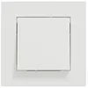 Image de SCHNEIDER ELECTRIC Poussoir complet Miluz, SCHNEIDER ELECTRIC, blanc