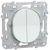 Image de Mécanisme combiné va et vient et poussoir OVALIS 10 AX blanc SCHNEIDER ELECTRIC S320285