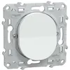Image de Schneider Electric - Interrupteur va-et-vient 10A Blanc encastré - Ovalis - Schneider