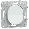 Image de Schneider Electric - Bouton poussoir fermeture 10A Blanc - Ovalis - Schneider