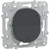 Image de Schneider Electric - Interrupteur va-et-vient lumineux 10AX anthracite - Ovalis - Schneider
