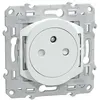 Image de Schneider Electric - Prise double affleurante avec terre 16A Blanc - Odace - Schneider