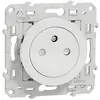 Image de Schneider Electric - Prise affleurante 2P+T 16A bornes auto - Blanc - Ovalis - Schneider