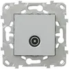 Image de Schneider Electric - Prise TV simple - aluminium - Unica - Schneider