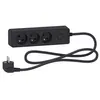 Image de Schneider Electric - Bloc multiprise 3 prises 2P+T - anthracite - Schneider