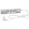 Image de Schneider Electric - Bloc multiprise 3 prises 2P+T + 2 USB - Blanc - Schneider
