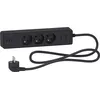 Image de Schneider Electric - Bloc multiprise 3 prises 2P+T + 2 USB - anthracite - Schneider
