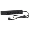 Image de Schneider Electric - Bloc multiprise 5 prises 2P+T + 2 USB - anthracite - Schneider
