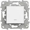 Image de Schneider Electric - Bouton poussoir + voyant LED 10A - blanc - Unica - Schneider