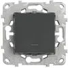 Image de Schneider Electric - Bouton poussoir + voyant LED 10A - anthracite - Unica - Schneider
