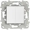 Image de Schneider Electric - Double interrupteur va et vient 10A - blanc - Unica - Schneider