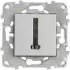 Image de Schneider Electric - Prise téléphone en T simple - aluminium - Unica - Schneider