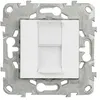 Image de Prise RJ45 CAT 6 STP - blanc - Unica - Schneider