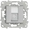 Image de Schneider Electric - Prise RJ45 CAT 6 STP - aluminium - Unica - Schneider