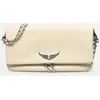 Image de Rock Grained Leather par Zadig & Voltaire Blanc T.U Sacs