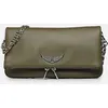 Image de Rock Grained Leather par Zadig & Voltaire Vert T.U Sacs