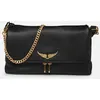 Image de Rocky Ii Grained Leather par Zadig & Voltaire Noir T.U Sacs