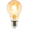 Image de Zenitech - Ampoule déco filament LED ambrée 4W E27 2500K