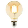 Image de Zenitech - Ampoule déco filament LED ambrée 6W E27 - Elexity