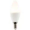 Image de Zenitech - Ampoule LED E14 flamme 5,2W - Blanc chaud - 470lm 2700K