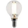 Image de Zenitech - Ampoule déco filament LED sphérique 4W E14 470lm 2700K - Blanc chaud