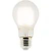 Image de Zenitech - Ampoule déco filament LED E27 4W - Blanc chaud - 400lm 2700K