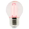 Image de Zenitech - Ampoule LED déco filament Rouge 3W E27 sphérique - Elexity