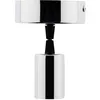 Image de Zenitech - Kit de suspension luminaire métal avec cordon textile Chrome - Elexity