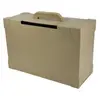 Image de Objet en papier mâché urne valise 14,5 x 36 x 23,5 cm
