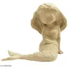 Image de Sirène en papier mâché - 15,5 cm