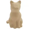 Image de Chat assis - 15cm - Papier mâché