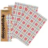 Image de 3 feuilles Décopatch - Broderie 753