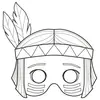 Image de Carnet Graffy Pop Mask : Garçon Avenue Mandarine