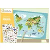 Image de Boîte créative Avenue Mandarine Decalco Mania Planisphère