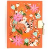 Image de Journal intime - 14 x 10,5 cm - Chats et fleurs - 240 pages