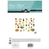 Image de My Mandarine, Autocollants, Mimi Stick', Sach 12 pl 21x16cm, Fruits et légumes - (408 Autocollants)