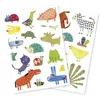Image de Set de 6 planches A5 à gommettes Maildor Baby Animaux