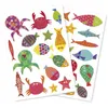 Image de Set de 6 planches A5 à gommettes Maildor Baby Poissons