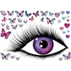 Image de Stickers muraux oeil et papillons