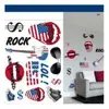Image de Planche de stickers muraux Etats Unis