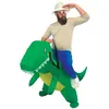 Image de Costume Auto Gonflable   A Dos de Dinosaure