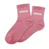 Image de SUD TRADING Paire de chaussettes paillettes connasse rose