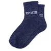 Image de Paire de chaussettes Bleue à paillettes Pipelette
